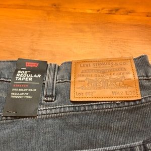Levi’s 502 Narrow Wale Corduroy Pants